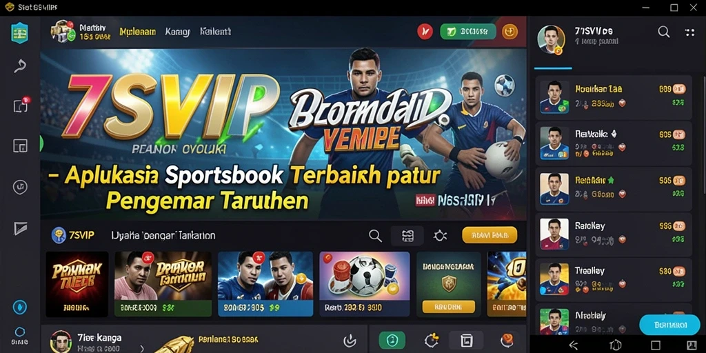 Tampilan gameplay menarik dari aplikasi Sportsbook 7SVIP.