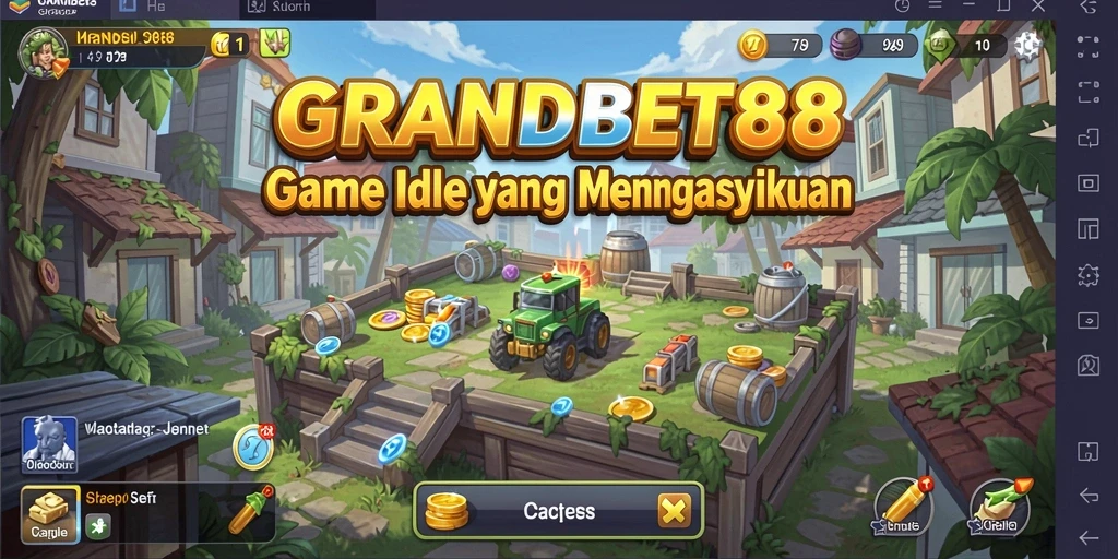 Tampilan gameplay GRANDBET88 yang menarik dan dinamis.