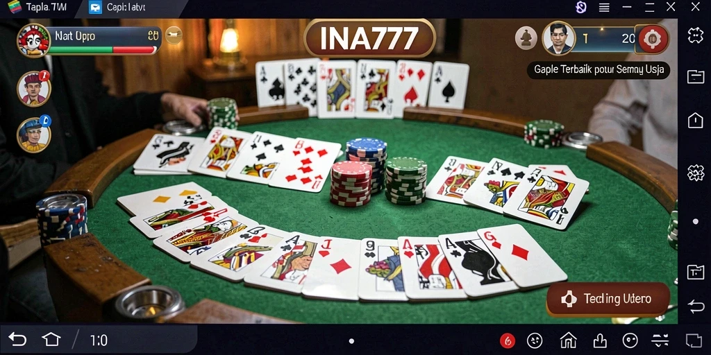 Tampilan gameplay seru dan interaktif di INA777.