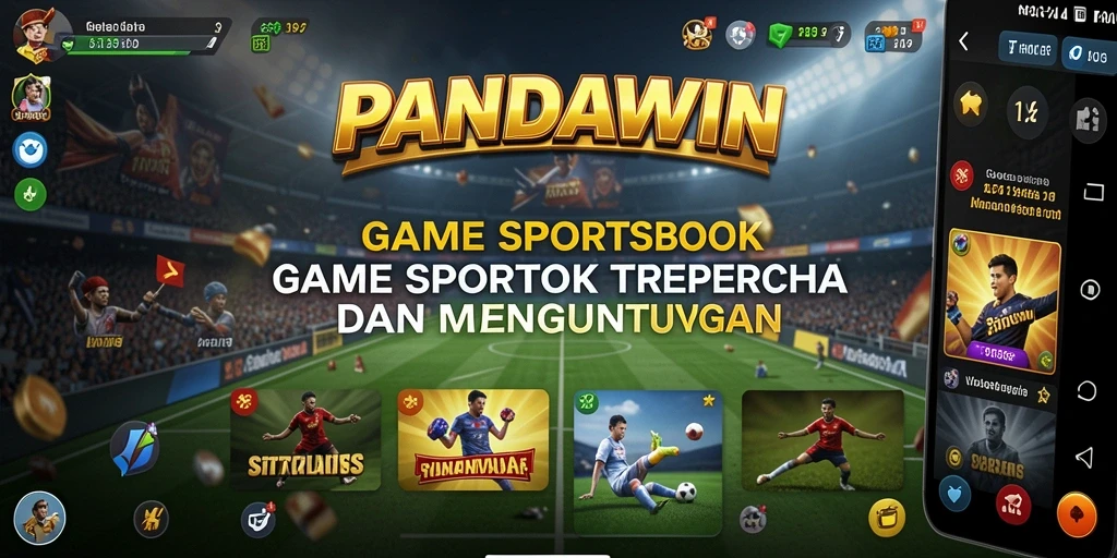 Screenshot gameplay PANDAWIN yang menarik dalam taruhan olahraga.