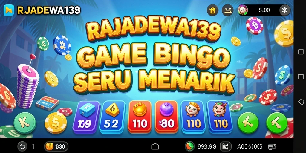 Screenshot gameplay Bingo yang menarik dari RAJADEWA138.