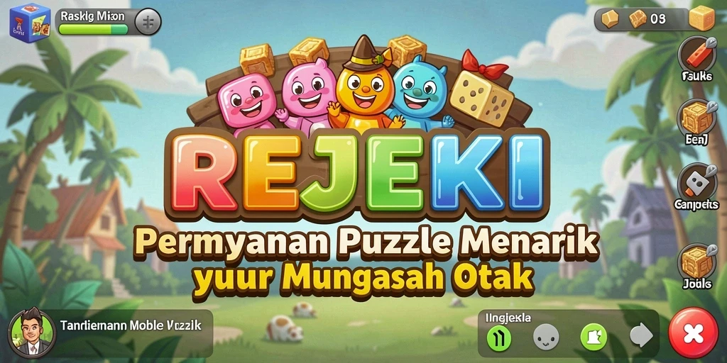 Screenshot gameplay REJEKI yang menampilkan teka-teki menantang dan menarik.