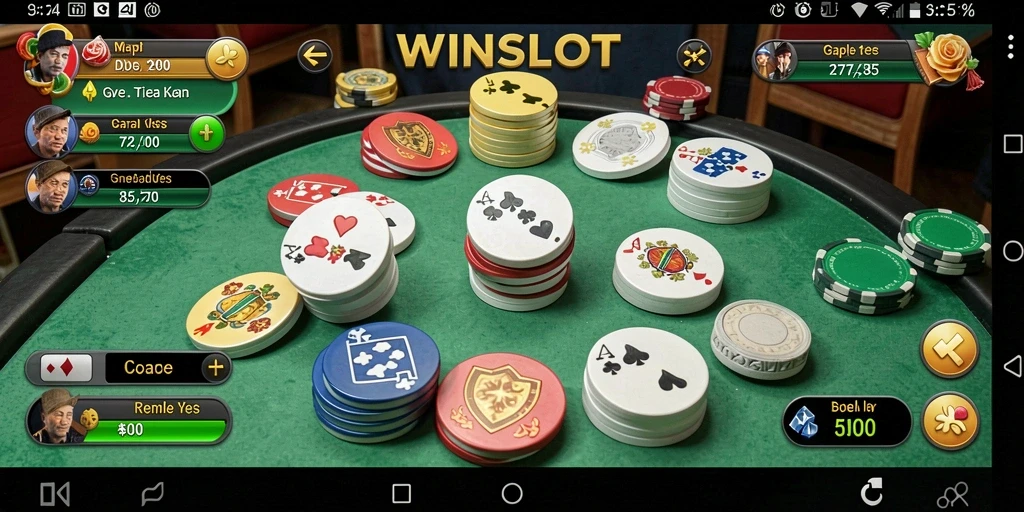 Tampilan permainan Gaple yang menarik di WINSLOT.